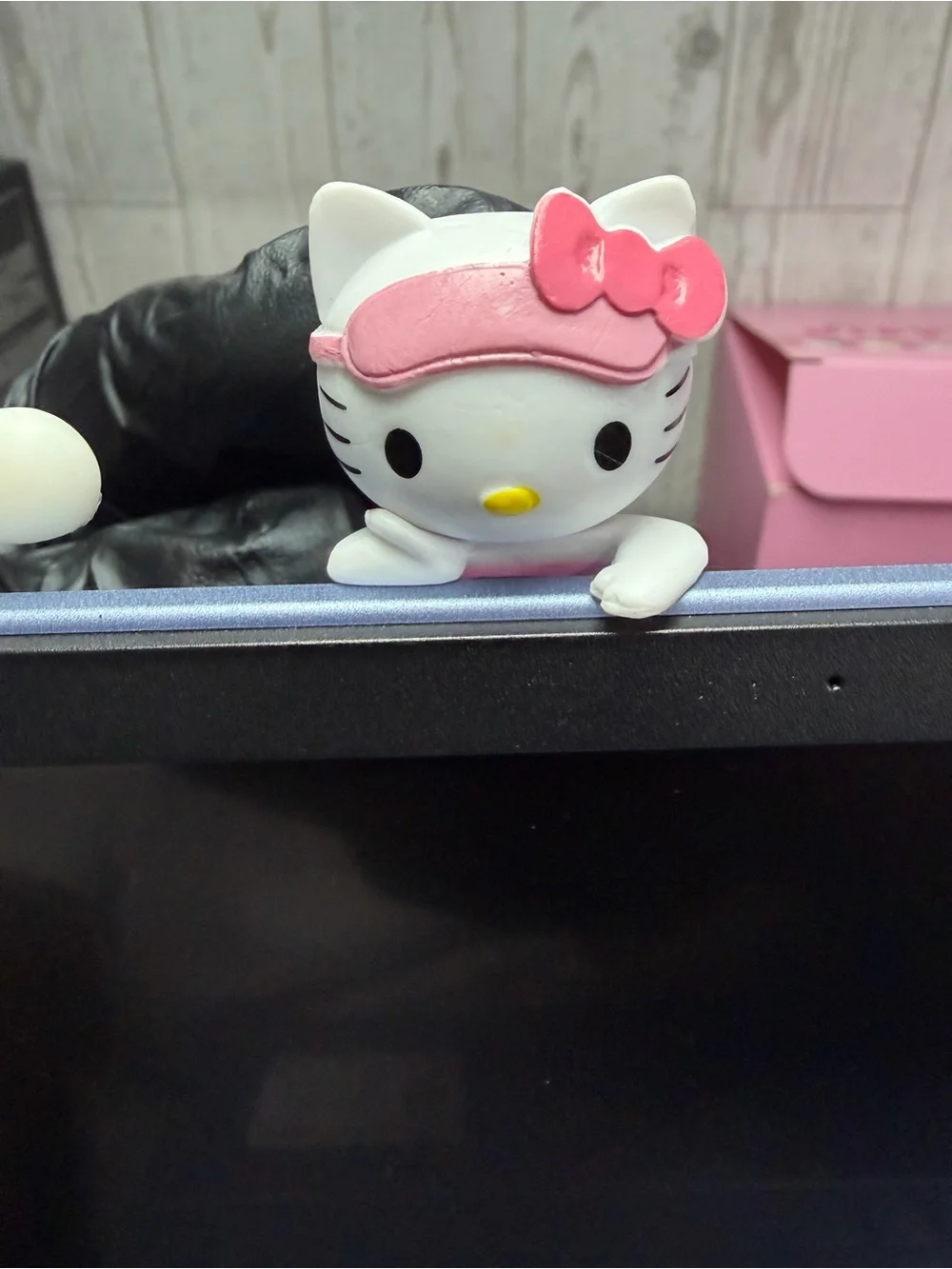 Cute Hello Kitty HIPPERS Decorative Mini Figure - Pink & Blue